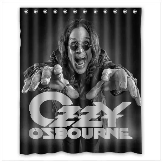 Discover Shower Curtain Ozzy Osbourne Bathroom Decor