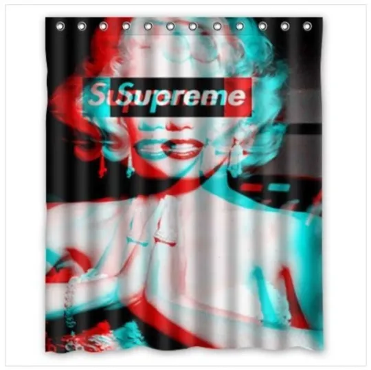 Discover Marilyn Monroe Waterproof Shower Curtain for Bathroom