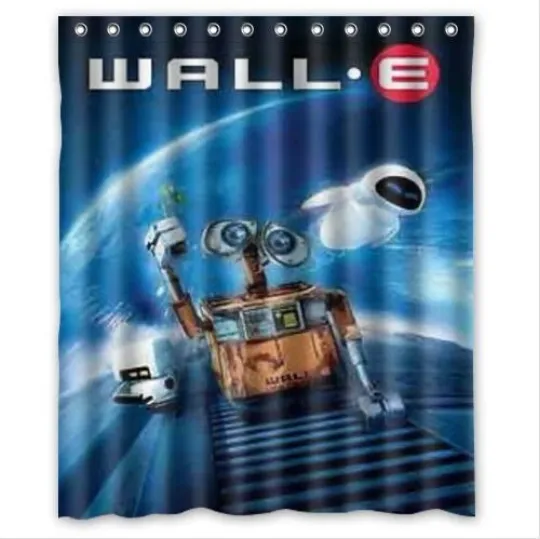 Discover Wall-E Shower Curtain