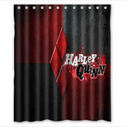 Harley Quinn Shower Curtain