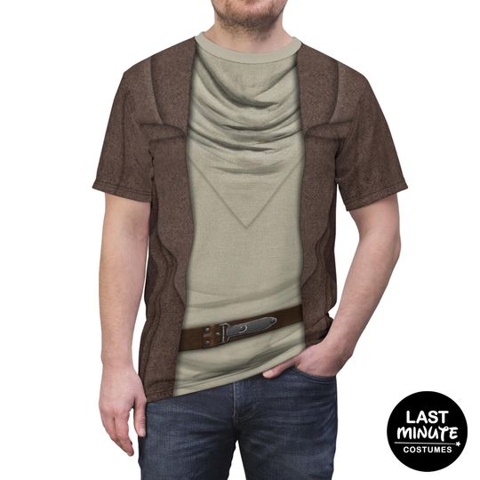 Discover Obi-Wan Kenobi Shirt, Star Wars Costume, Disney+ Series Cosplay, Legendary Master Jedi Outfits, Galactic Republic Suit, Clone Wars Movie Tee