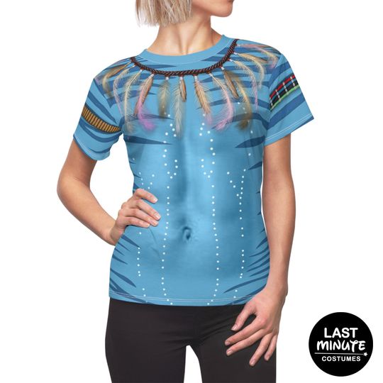 Neytiri Women's Shirt, Avatar Costume, Avatar Cosplay, Avatar Movie Shirt, Disney Womens Shirts, Animal Kingdom Shirts, Disney World Shirts