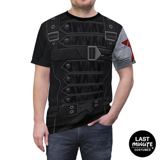 BUCKYY Bn Barnes Shirt, Captain America Costume, BUCKYY Bn Barnes Cosplay, Marvel Comic Costume, Comic Con, The Winter Soldier Costume, Steve Rogers