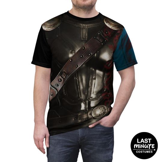 Thor Ragnarok Costume, Thor Shirt, Thor Inspired Outfit, Marvel Cosplay, Thor Armor Costume, God Of Thunder, Superhero Cosplay Costume