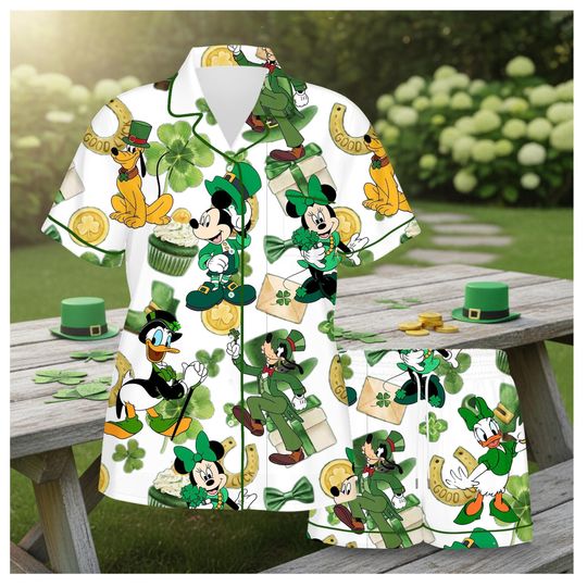 Discover St Patrick's Day Pajamas Shirt, Patricks Day Pajamas Set, Pajama Set For Women, Pajama shorts for her, Patricks Day tee