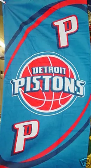 Discover NBA Detroit Pistons Beach Towel