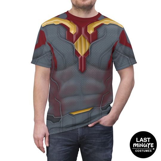 Vision Cosplay Shirt, WandaVision Costume, Marvel Character Costume, Marvel Avengers Shirt, Avengers Gifts, Disney Costume Shirt