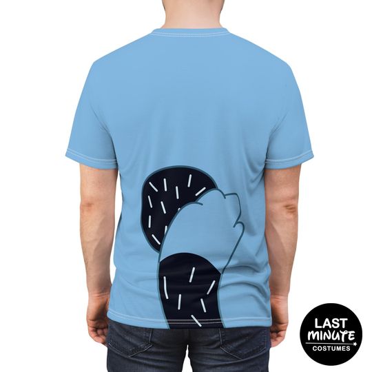 Discover Heeler and Black Tail Costume, Bandit Heeler T-Shirt, Cartoon Cosplay, Cattle Dog Dad Outfits, Running Costumes Family Shirt