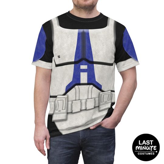 Discover Star Wars Costume, Clone Trooper Costume, The Clone Wars Costume, Star Wars Birthday, Star Wars Disney Running Shirt