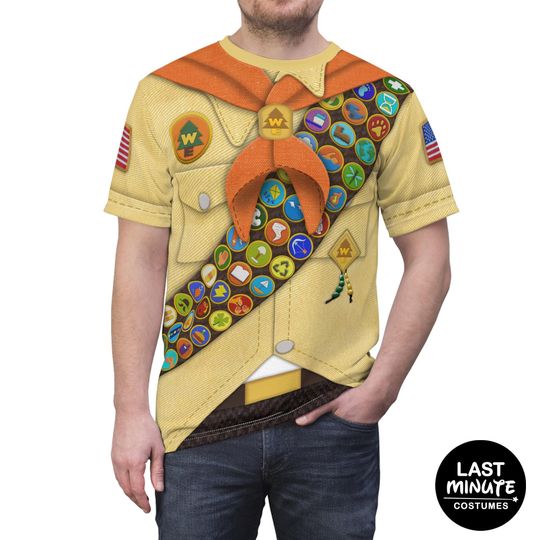 Discover Up Costume, Russell Shirt, Russell Costume, Disney World Shirts, Disneyland Shirts, Family Shirts, Boy Scout, Pixar Up Costume