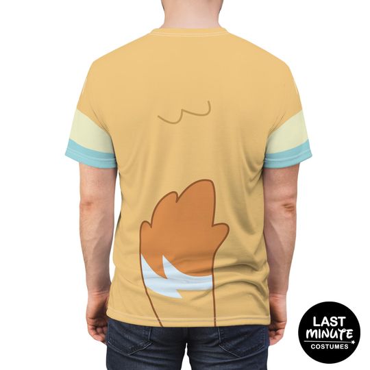 Uncle Rad Shirt, Red and Blue Heeler Mix Costume, Radley Dog Outfits, Cartoon Cosplay, Running Costumes Family Shirt, Halloween Party