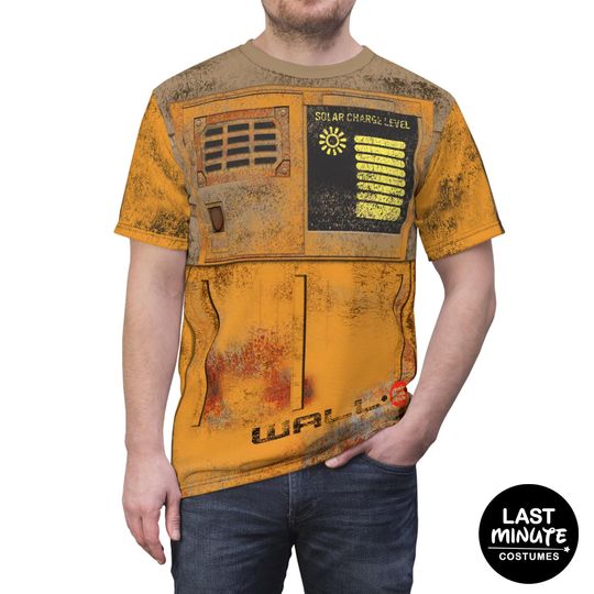 Discover Wall-E Costume, Wall-E Shirt, Disney Shirt for Men, Run Disney Shirt, Disney World Shirts, Disneyland Shirts, Wall-E and Eve, Disney Pixar