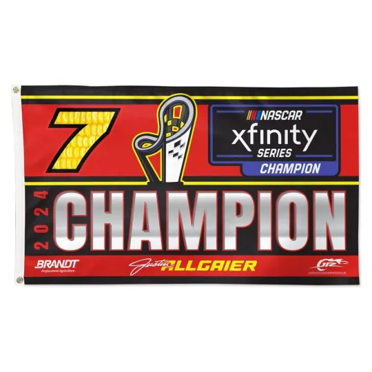 Discover 2024 Xfinity Series Champion Cup Nascar Racing 3x5 FT Flag Wall Decore Banner