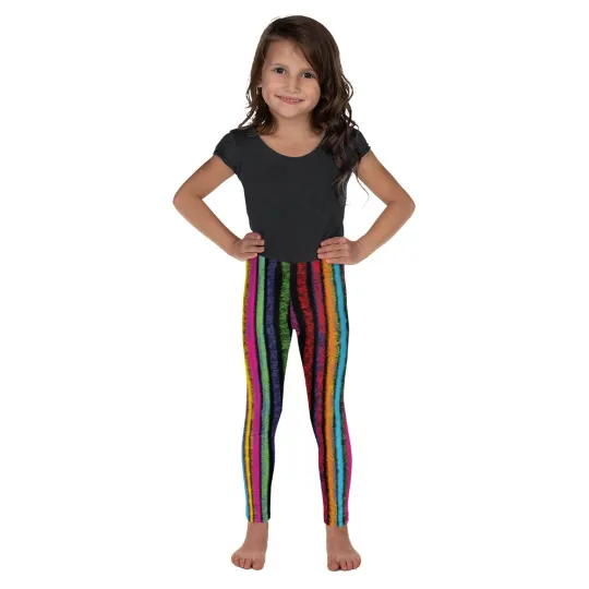 Discover Unisex Kid's Leggings - mixed lines - LottaLove
