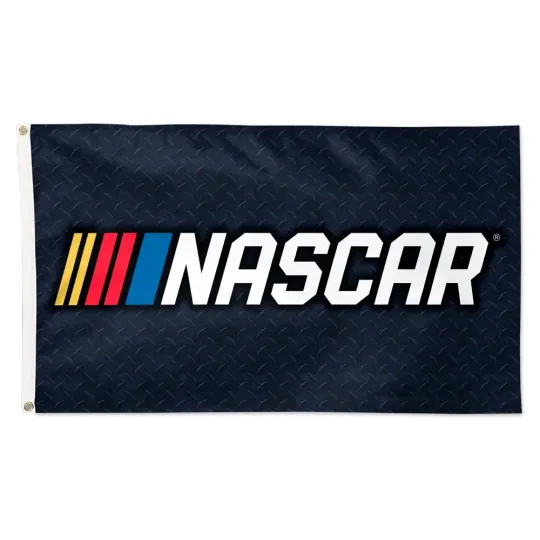 Discover Nascar Car Racing House Flag  Black Wall Decor Banner