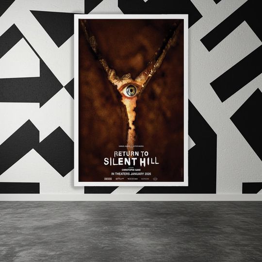 Return to Silent Hill (2026) Movie Poster| Wall Art| Poster for Gift| Art Poster| Movie Art| Space Decoration