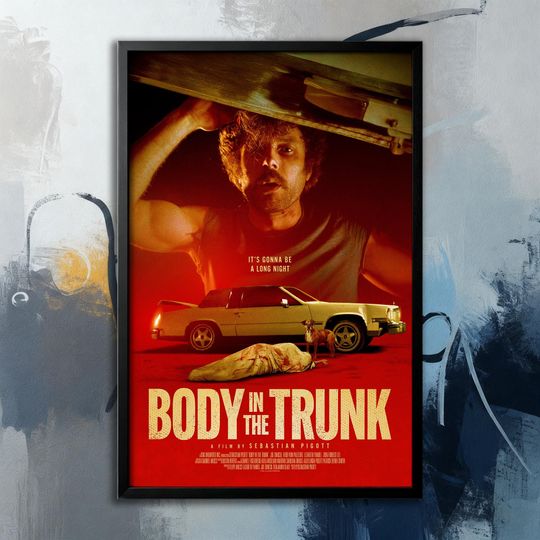 Discover Movie Poster- Body in the Trunk (2026) | Movie Canvas| Wall Art Collection| Poster Unframed| Movie Art| Cover Poster