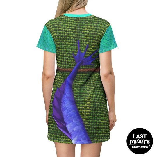 Discover Daniela Paguro Sea Monster Women's T-Shirt Dress, Luca Pixar Cosplay, Luca's Mother Outfits, Disney Dresses for Women, Disney Costume Cosplay