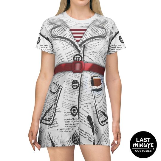 Discover Minnie Topolino's Terrace Women's T-Shirt Dress, Disney's Riviera Resort, Disney World Women Dress, Dresses for Women, Disney Costume Cosplay Dress