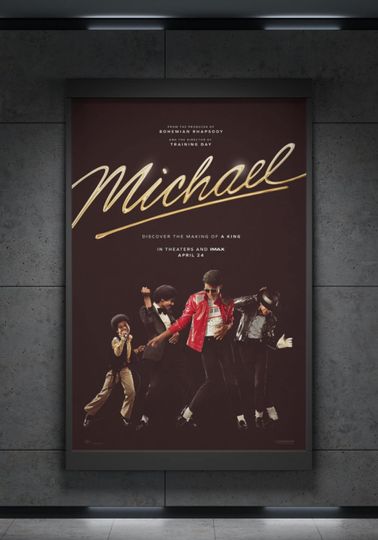 NEW Great Movie Poster Michael Jackson Movie 2026!! just print!