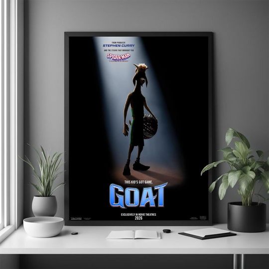 Discover Minimalist Sports Drama Movie Style Poster 2026, Modern Cinema Wall Art Print