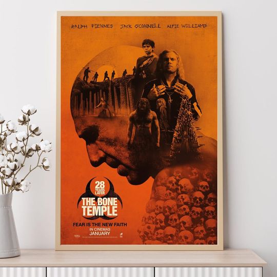 Discover 28 Years Later The Bone Temple (2026)--Movie Poster, Art Prints, Home Decor,Wall Art,Canvas Poster Unframed