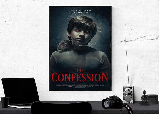 Discover The Confession 2026 Movie Wall Art Poster