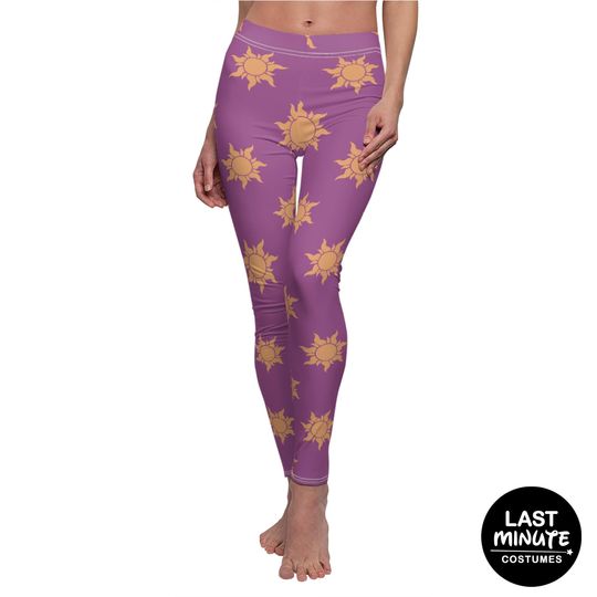 Rapunzel Comfy Leggings, Ralph Breaks the Internet, Disneybound Princess Rapunzel, Wreck-it Ralph 2 Outfits, Disney Costume Cosplay Leggings