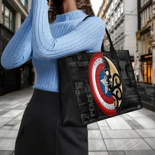 Marvel Avengers Captain America The Winter Soldier Tote Bag