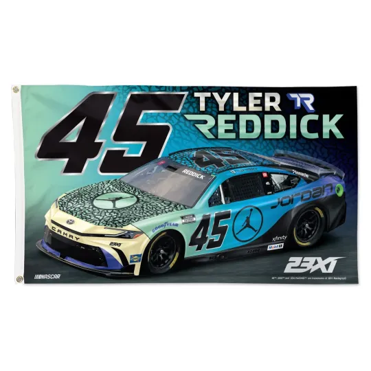 Discover Tyler Reddick Jordan Brand #45 Car Flag