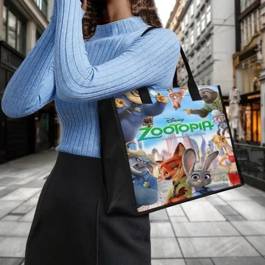 Zootopia Canvas Tote Bag