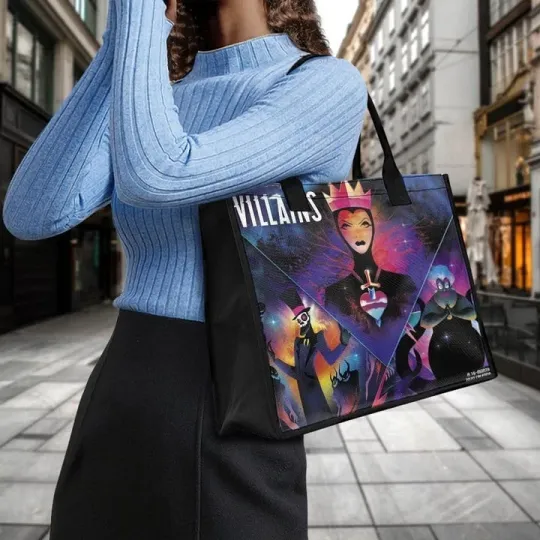 Discover Disney Villains All Characters Canvas Tote Bag