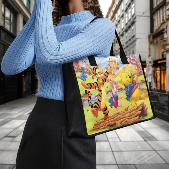 Winnie the Pooh And Friends Canvas Tote Bag