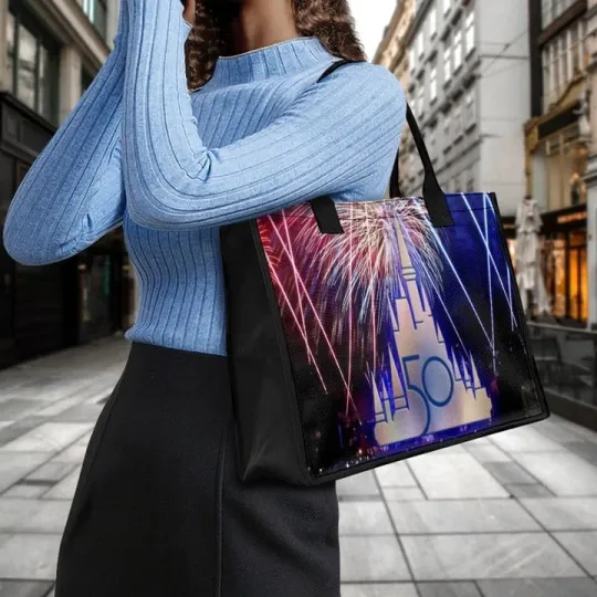 Discover Walt Disney World 50th Anniversary Canvas Tote Bag