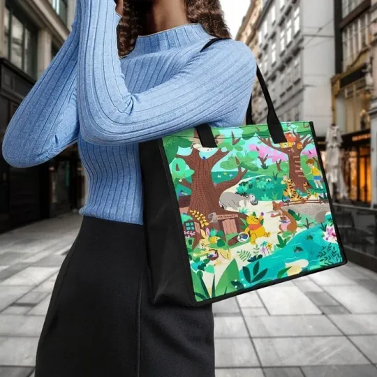 Winnie the Pooh And Friends Canvas Tote Bag