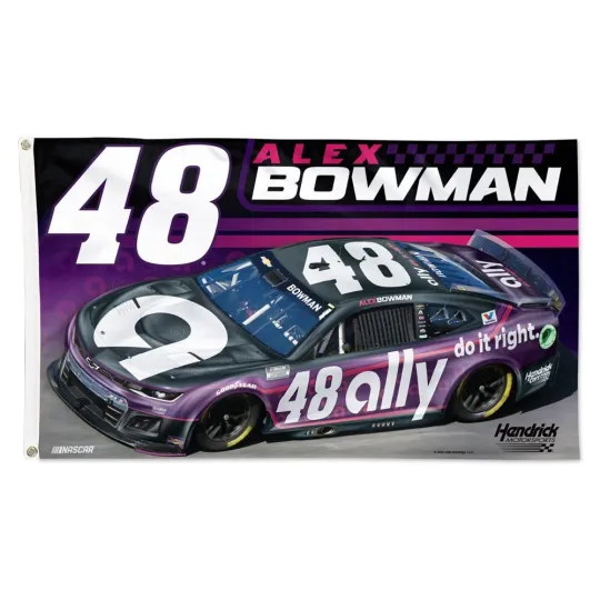 Discover Alex Bowman Ally #48 Car Flag