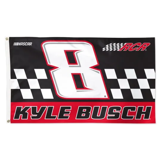Kyle Busch RCR #8 Flag