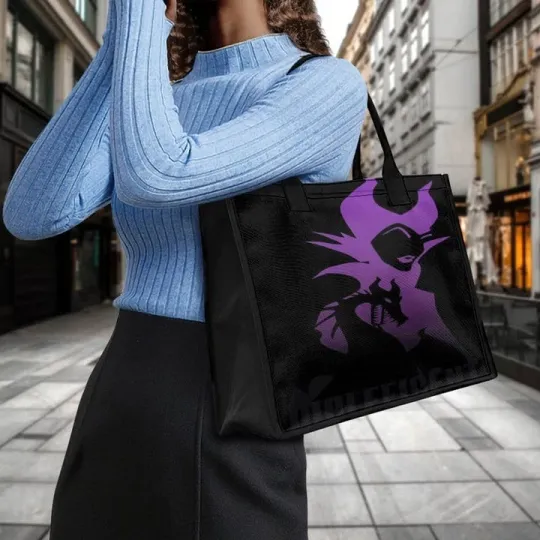 Disney Villains Maleficent Canvas Tote Bag
