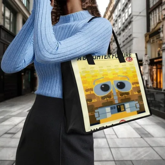 Discover WallE Poster 8 Canvas Tote Bag