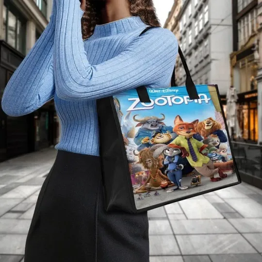 Discover Zootopia Poster 2 Tote bag Double-sided Print