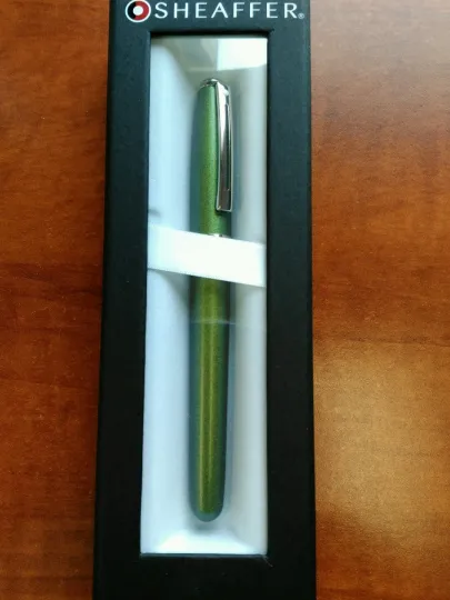 Discover Sheaffer Prelude Green with Chrome Trim Rollerball