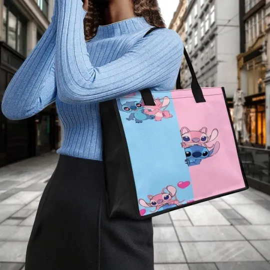 Discover Lilo And Stitch Stitch Angel1 Canvas Tote Bag