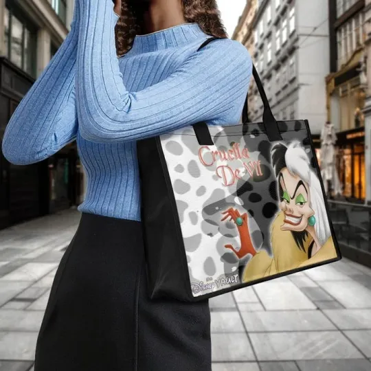 Disney Villains Cruella de Vil Canvas Tote Bag
