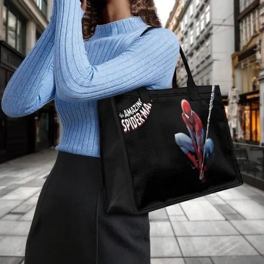Marvel Spider Man Canvas Tote Bag