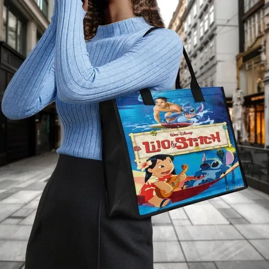 Lilo And Stitch Canvas Tote Bag