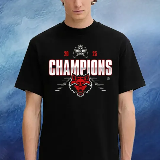 Discover Arkansas State Red Wolf T-Shirt - 2025 Xbox Bowl Frisco Texas Dec 18