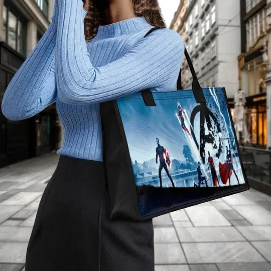 Discover Marvel Avengers End Game Canvas Tote Bag
