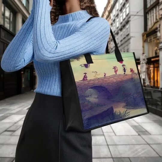 Discover Winnie the Pooh And Friends Canvas Tote Bag