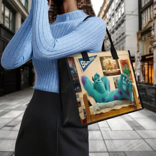 Discover James P Sullivan Monsters Inc Monsters University Movie Disney Pixar Canvas Tote Bag