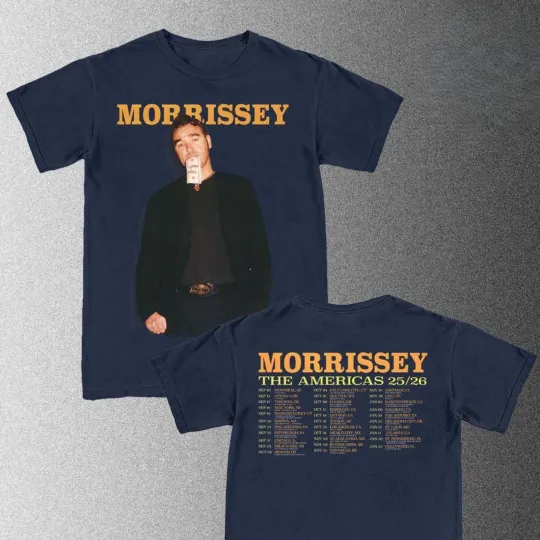 Discover Morrissey The Americas 2025 2026 Double Sided T-Shirt